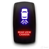 rear view camera etched vertical logo