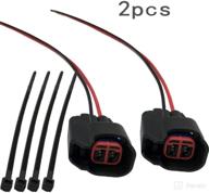 🔌 polaris fuel injector repair harness kit: allmost 2 pack - ensures compatibility with rzr ranger 570 800 900 pigtail 1204318 логотип