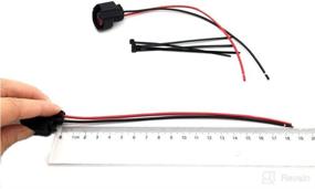 img 2 attached to 🔌 Polaris Fuel Injector Repair Harness Kit: ALLMOST 2 PACK - Ensures Compatibility with RZR Ranger 570 800 900 Pigtail 1204318