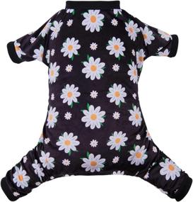 img 4 attached to CuteBone Dog Clothes Pjs: Perfect Pet Apparel for your Pooch - Jumpsuits and Pajamas