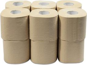 img 3 attached to 🧻 Bamboo Toilet Paper Rolls: Eco-Friendly, Unbleached 3-Ply Bathroom Tissue (12 Pack)