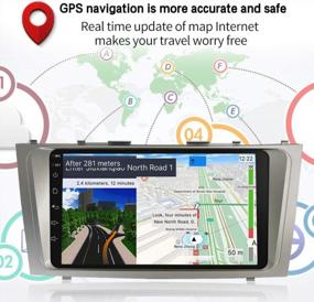 img 2 attached to 🚗 Повысьте функциональность своего Toyota Camry 2006-2011 с 9'' Андроид автомагнитолой - GPS, Bluetooth, WiFi, USB и многое другое!