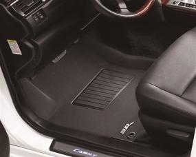 img 2 attached to 🚗 3D MAXpider All-Weather Floor Mats for BMW X5/X6 (2014-2019) Custom Fit, Kagu Series – Black