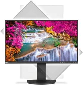 img 2 attached to Upgrade Your Business with the NEC EA271U BK Widescreen Desktop - 27.4 inches of 3840X2160P Display