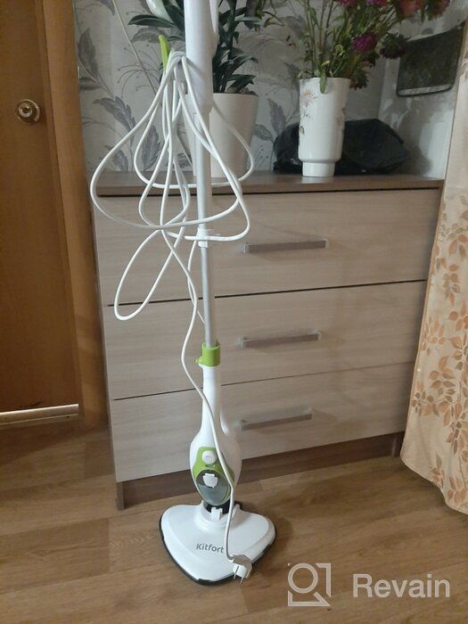 img 2 attached to Steam cleaner Kitfort KT-1004-2, green/white review by Adam Wawrzyski ᠌