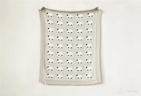 img 2 attached to 🐑 Cozy Creative Co-Op Cotton Knit Baby Blanket with Sheep, Ideal for Snuggling, 40" L x 32" W, in Chic Grey