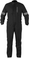 🌧️ alpinestars hurricane rain motorcycle suit for men - black (size: small) logo