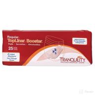 🔝 medium tranquility topliner booster pad diaper insert - pack of 25 логотип