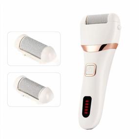 img 4 attached to Upgrade Waterproof Electric Callus Remover - Professional Pedicure Feet Care For Dead, Hard Cracked Dry Skin