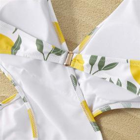 img 1 attached to 👙 Stylish IFFEI Monokini Beachwear for Women – Trendy Matching Swimwear Ensemble