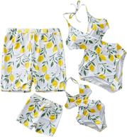 👙 stylish iffei monokini beachwear for women – trendy matching swimwear ensemble logo