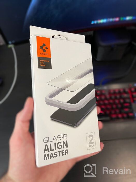 img 1 attached to Spigen GlastR AlignMaster 2 Pack for iPhone 12 Pro Max (AGL01792, original, Black) review by Darius Permada Buana ᠌