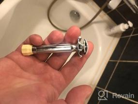 img 6 attached to Merkur Progress Adjustable Safety Razor with Extended Handle