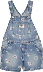 img 2 attached to Top-rated OshKosh B'Gosh Baby-Girls World's Best Overalls: A Must-Have for Your Little Fashionista!