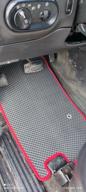 img 1 attached to Vehicular mats in salon EVA Allmone for Ford Explorer III (U152) (2001 - 2005) +3 row, black with red edge, 4pcs. / Ford Explorer review by Wiktor Jakuta ᠌