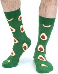 img 1 attached to Crazy Cool Novelty Socks For Men & Women - BONANGEL’S Fun & Colorful Collection
