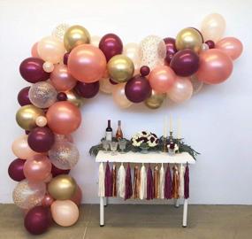 img 4 attached to 100PCS Valentine'S Day Balloon Garland Kit - Perfect For Birthday, Weeding, Baby Shower Or Bachelorette Party Decoration