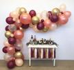 100pcs valentine's day balloon garland kit - perfect for birthday, weeding, baby shower or bachelorette party decoration logo