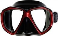 experience unmatched visibility with scubamax mk-103 spider eye dive mask logo