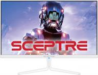 sceptre e248b-fwn168w monitor with displayport, built-in 🖥️ speakers, 1920x1080p, 165hz, adaptive sync, blue light filter logo
