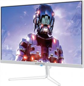 img 1 attached to Sceptre E248B-FWN168W Monitor with DisplayPort, Built-in 🖥️ Speakers, 1920X1080P, 165Hz, Adaptive Sync, Blue Light Filter