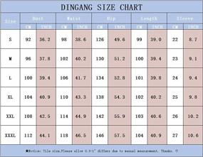 img 1 attached to Women'S Knee Length T-Shirt Dress With Bubble Sleeves And Crewneck For Summer Casual Wear - DINGANG Midi Dress