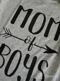 img 5 attached to Get Your Humor On With Umsuhu Mom Of Boys Shirts For Women - Perfect Mother'S Day Gift!