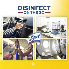 img 2 attached to Lysol Disinfectant Handi-Pack Wipes, Antibacterial Cleaning Wipes for Multi-Surface Disinfection and Cleaning, Lemon & Lime Blossom, 320 Count (4-Pack)