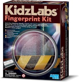 img 4 attached to 🔬 Fingerprint Kit: 4M KidzLabs Spy Forensic Science Lab - Educational STEM Toys for Kids & Teens, Boys & Girls