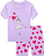 🌙 cozy and comfortable family feeling boys girls pajamas: 100% cotton toddler pjs for a good night's sleep! logo