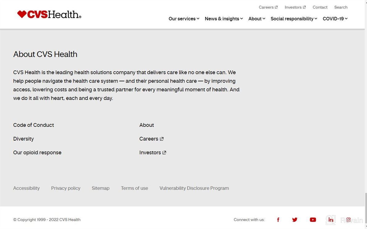 img 1 attached to CVS Health review by Jason Camarillo