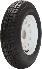 img 4 attached to Replace Your Carry-On Trailer Tire With MARASTAR ST175/80D13 LRC High Speed Trailer Tire Assembly