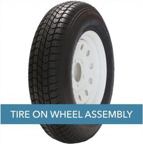 img 1 attached to Replace Your Carry-On Trailer Tire With MARASTAR ST175/80D13 LRC High Speed Trailer Tire Assembly