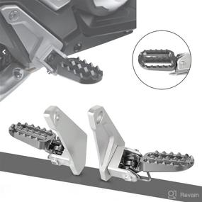 img 4 attached to LANQIAN Motorcycle Off Roading Footrest Footpeg Motorcycle & Powersports