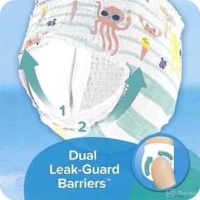 img 3 attached to 🩱 Pampers Splashers Disposable Swim Pants, Size 3 (13-24 lb), Small, Twin Pack, 20 Count