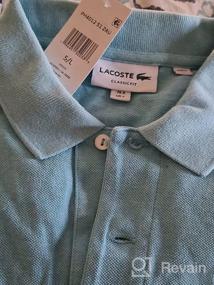 img 4 attached to Lacoste Ph4012 Sleeve Raffia Matting Men's Shirt: A Trendy and Stylish Clothing Option