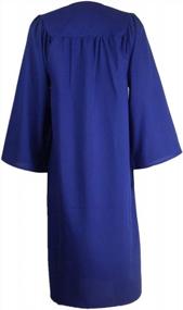 img 1 attached to Unisex Classic Matte Choir Robe And Stole Package By Ivyrobes