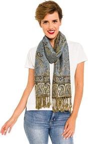 img 3 attached to Spanish Design Elegant Scarves SP08 14 Women's Accessories : Scarves & Wraps