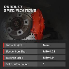 img 3 attached to Calipers ROADFAR Accord TH19 B2068 TH19 B2069