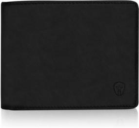 img 4 attached to 👝 Enhanced Bifold Men's Wallet for Travel - Expanded Capacity, Ideal for Wallets, Card Cases & Money Organizers