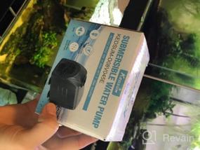 img 7 attached to KEDSUM 330GPH Ultra Quiet Submersible Pump With High Lift And Grounded Power Cord - Ideal For Fish Tanks, Ponds, Aquariums, Statuary, Hydroponics - Includes 3 Nozzles And 1500L/H Water Flow