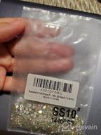 img 1 attached to SS20 4.6-4.8Mm Green Volcano Flat Back Crystal Rhinestones Round Gems Beadsland 1440Pcs review by Terra Strickland