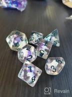 img 1 attached to UDIXI 7 Die Dice Set DND - Polyhedral DND Dice For Role Playing Games, RPG Dice Set For Dungeons And Dragons MTG Pathfinder (Dragon Head) review by Ethan Carpenter