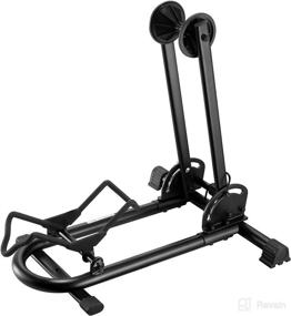 img 4 attached to 🚲 RAD Cycle Foldable Bike Rack: Versatile Floor Stand for Compact Bicycle Storage on the Go