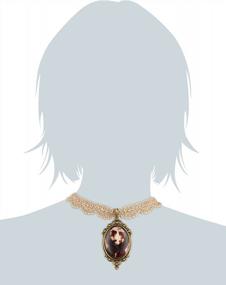 img 1 attached to Stunning Munro Dragonsite Vanities Necklace Choker In 12 Styles