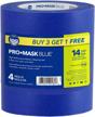 get precise results with ipg promask 14-day painter's tape - blue, 1.41" x 60 yd (promo 4-pack) logo