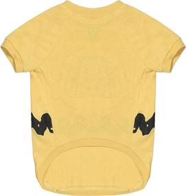 img 1 attached to 🐶 Peanuts Yellow Dog T Shirt, &#34;Good Grief&#34; - Cute and Stylish Dog Clothes for Peanuts Fans!