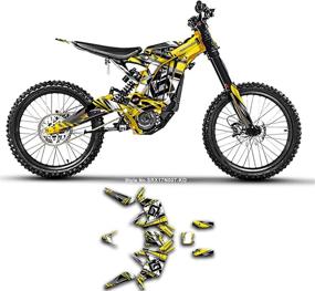 img 4 attached to 🚲 Surron Sur-Ron Light Bee X LBX and Segway X160 X260 DNM Fork Off-road Dirt eBike Decal Kit by Kungfu Graphics - SRX17N007-KO