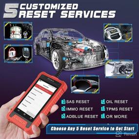 img 3 attached to 🚀 2022 LAUNCH Creader Elite 205 OBD2 Scanner: Advanced Automotive Diagnostic Tool with ABS/SRS codes, Oil/Injector/EPB/IMMO/TPMS/ABS Bleeding, Free WiFi Updates & 16 Reset Functions!