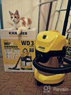 img 1 attached to Professional vacuum cleaner KARCHER WD 3 Premium, 1000 W, yellow/grey review by Agata Kulesza ᠌